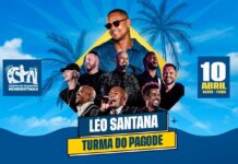 Léo Santana e Turma do Pagode fazem show especial no CTN dia 10 de abril